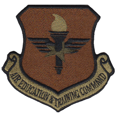 Air Education and Training Command (AETC) Majcom Spice Brown OCP Patch - 2 Pack
